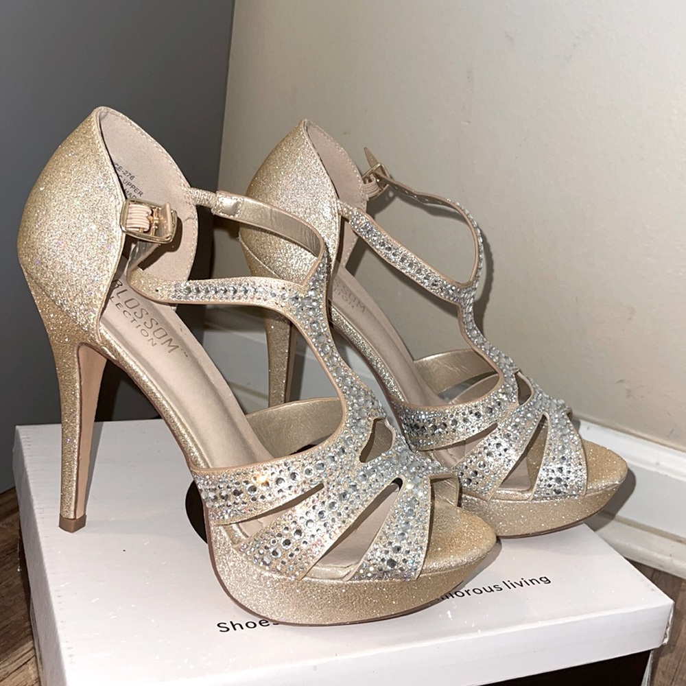 DeBlossom Collection- Vice Glitter Heel